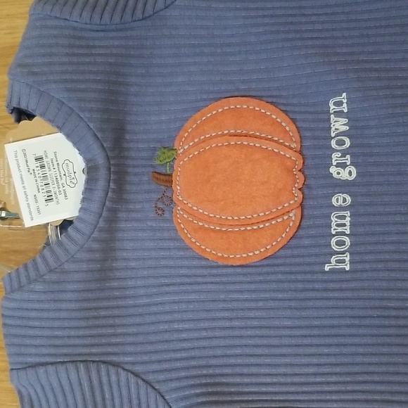 Mud Pie ribbed one piece with snaps NWT - Picture 4 of 10